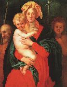 Jacopo Pontormo Madonna Child with St.Joseph and St.John the Baptist France oil painting artist